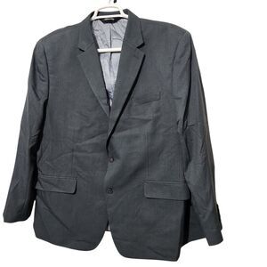 Haggar Blazer Size 50R Gray Tailored Fit Travel Performance.   New